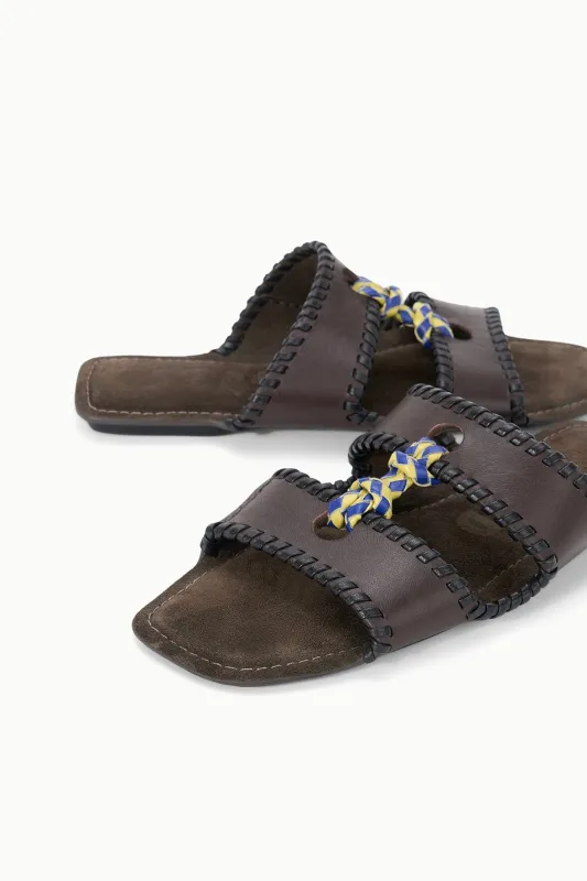 MARA SANDAL | ESPRESSO made by STAUD