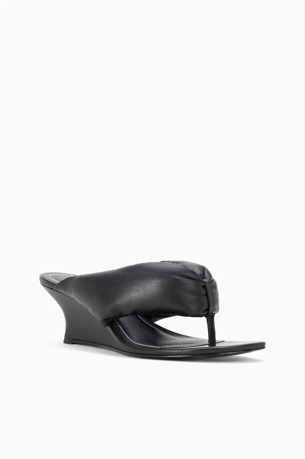 JUNO WEDGE | BLACK sold by STAUD product image thumbnail 2