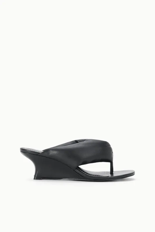 JUNO WEDGE | BLACK made by STAUD