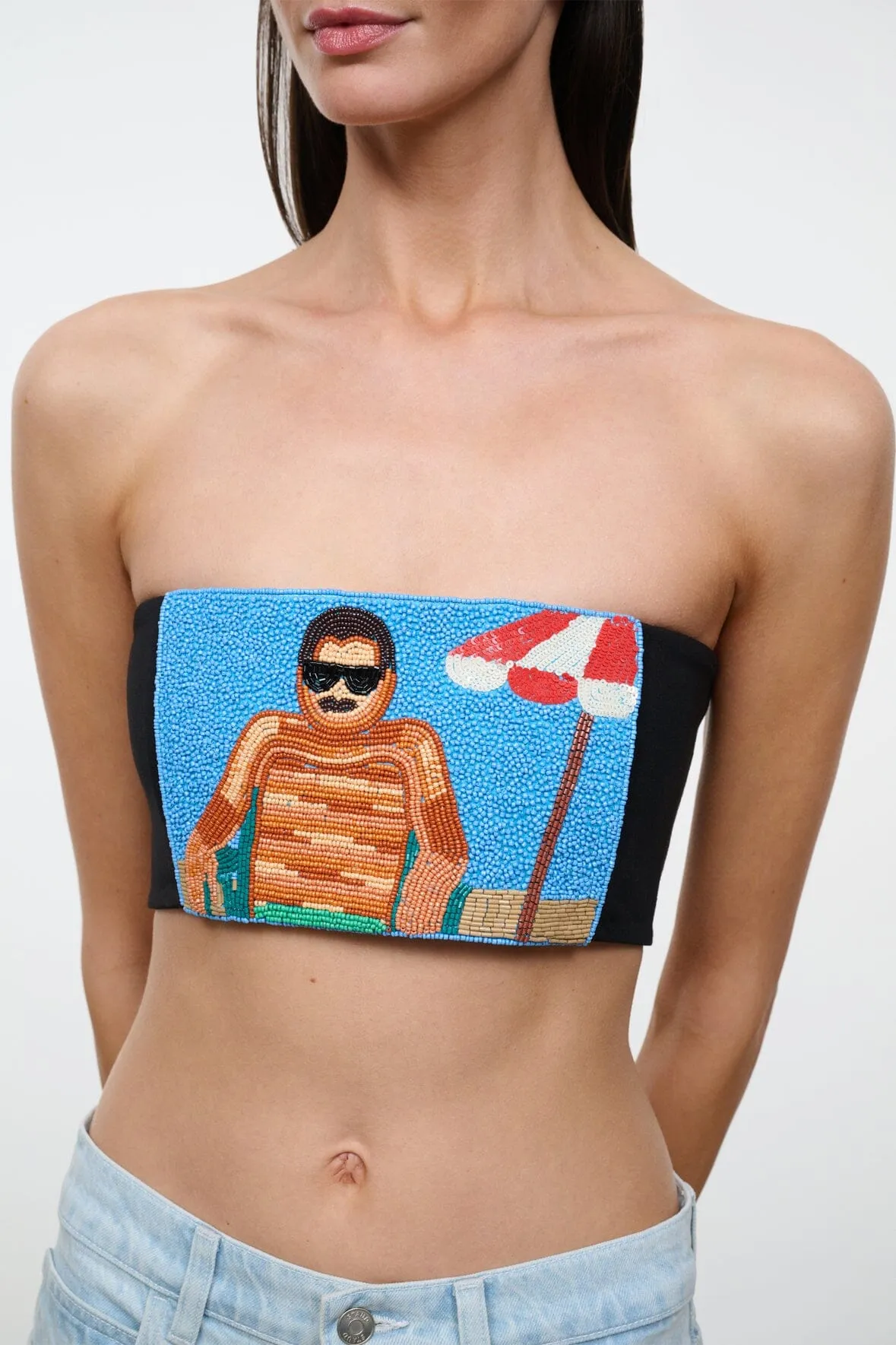 TOMMY TUBE TOP | SUNDAZE sold by STAUD product image thumbnail 4
