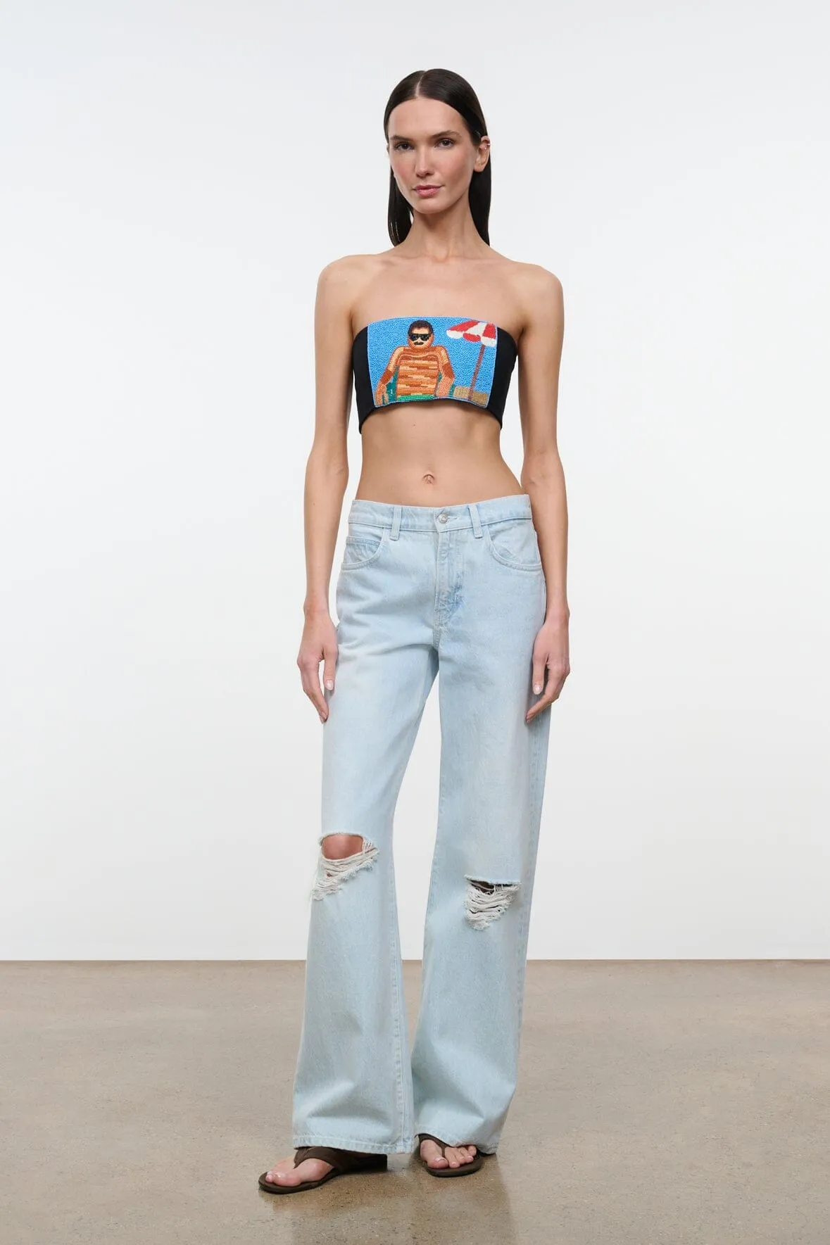 TOMMY TUBE TOP | SUNDAZE sold by STAUD product image thumbnail 3