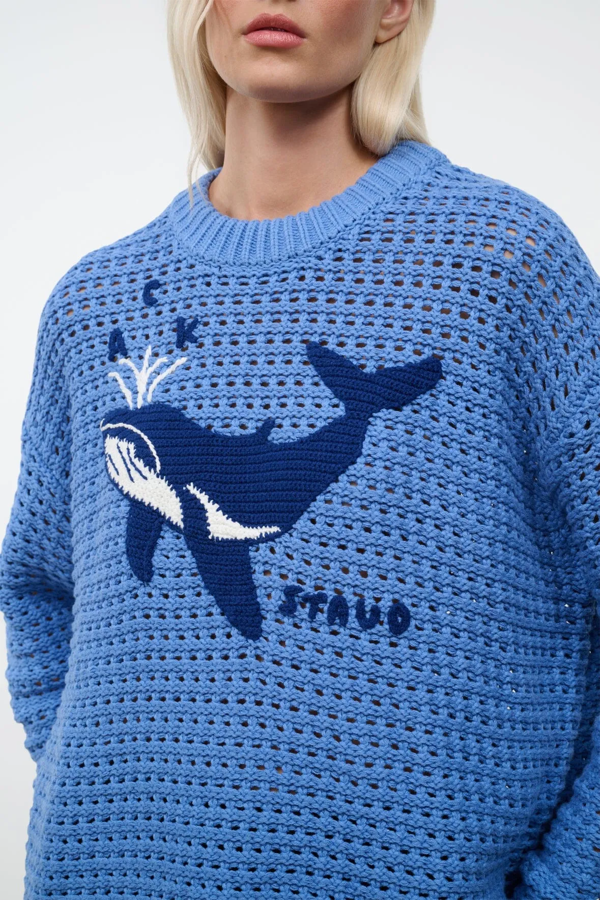 GIADA SWEATER | NANTUCKET WHALE sold by STAUD product image thumbnail 3