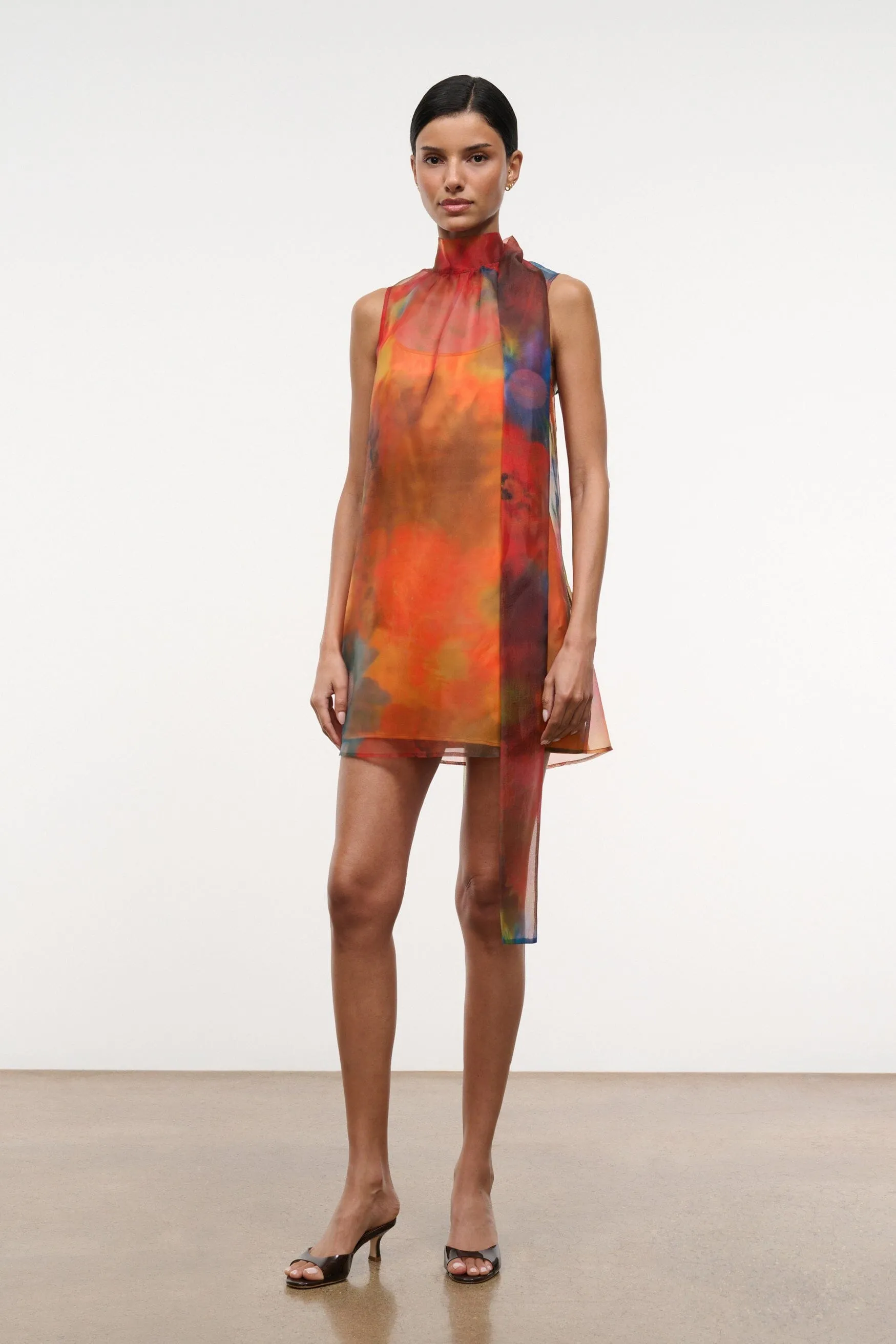 ALBEE MINI DRESS | SUPERBLOOM sold by STAUD product image thumbnail 3
