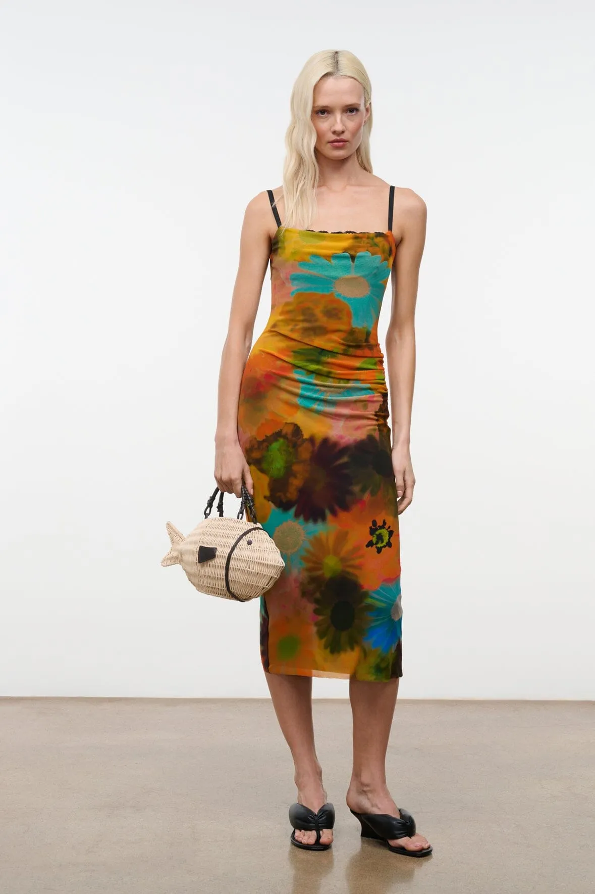 EVANGELINE DRESS | SUPERBLOOM sold by STAUD product image thumbnail 5