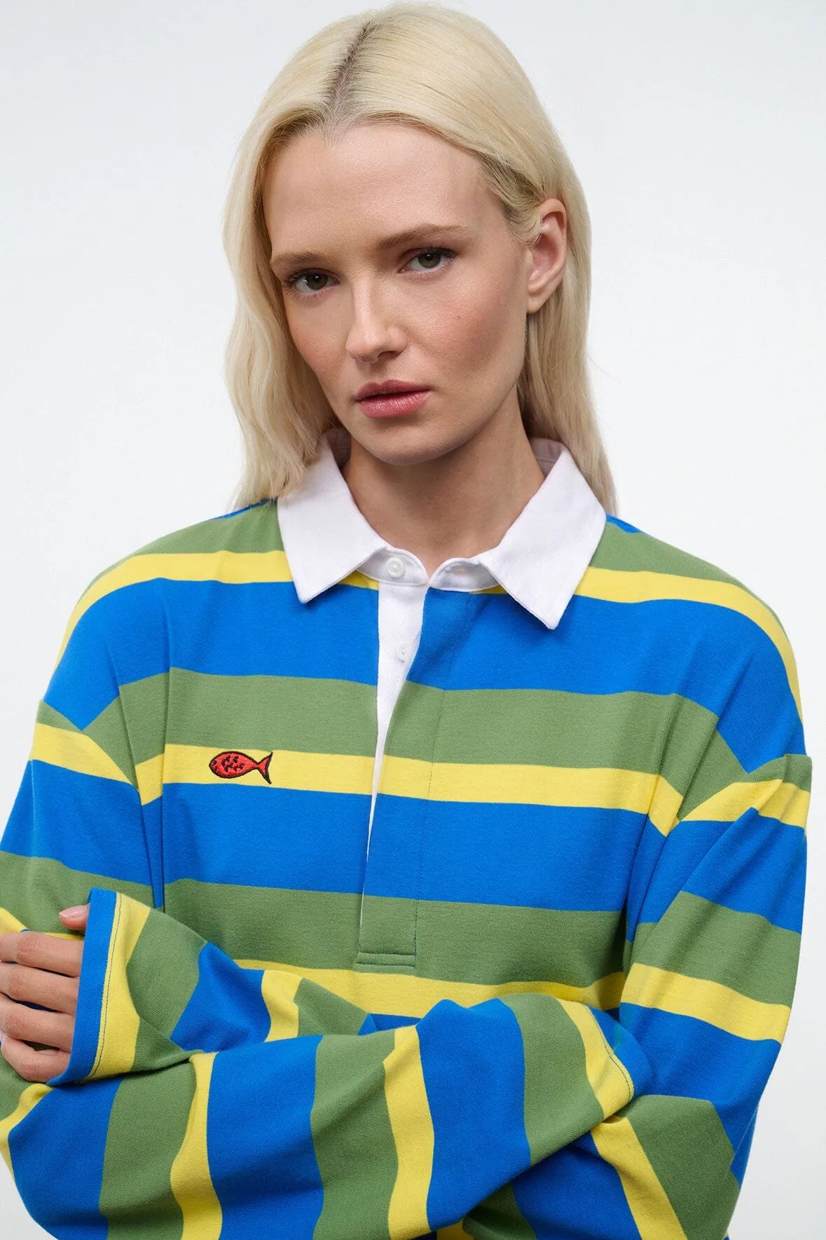 GAVIN SHIRT | COSTA STRIPE sold by STAUD product image thumbnail 3