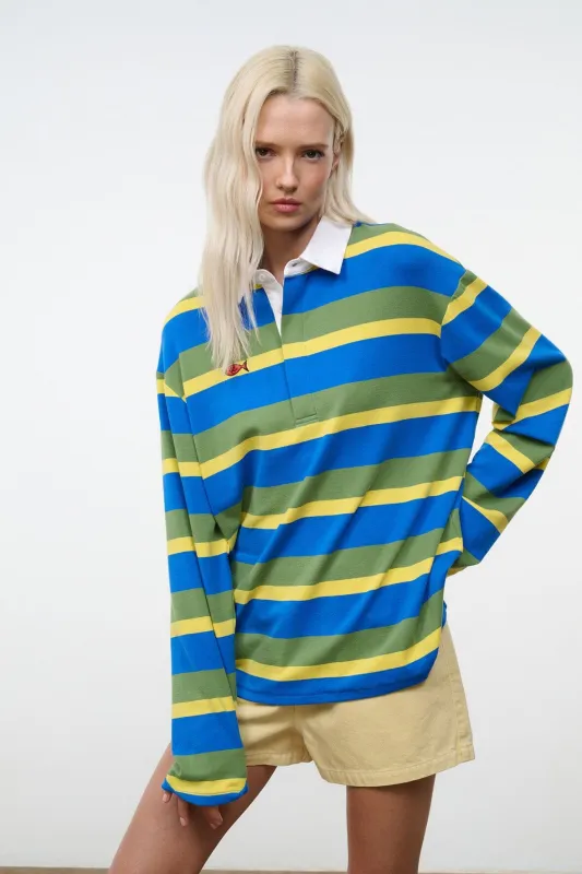 GAVIN SHIRT | COSTA STRIPE made by STAUD