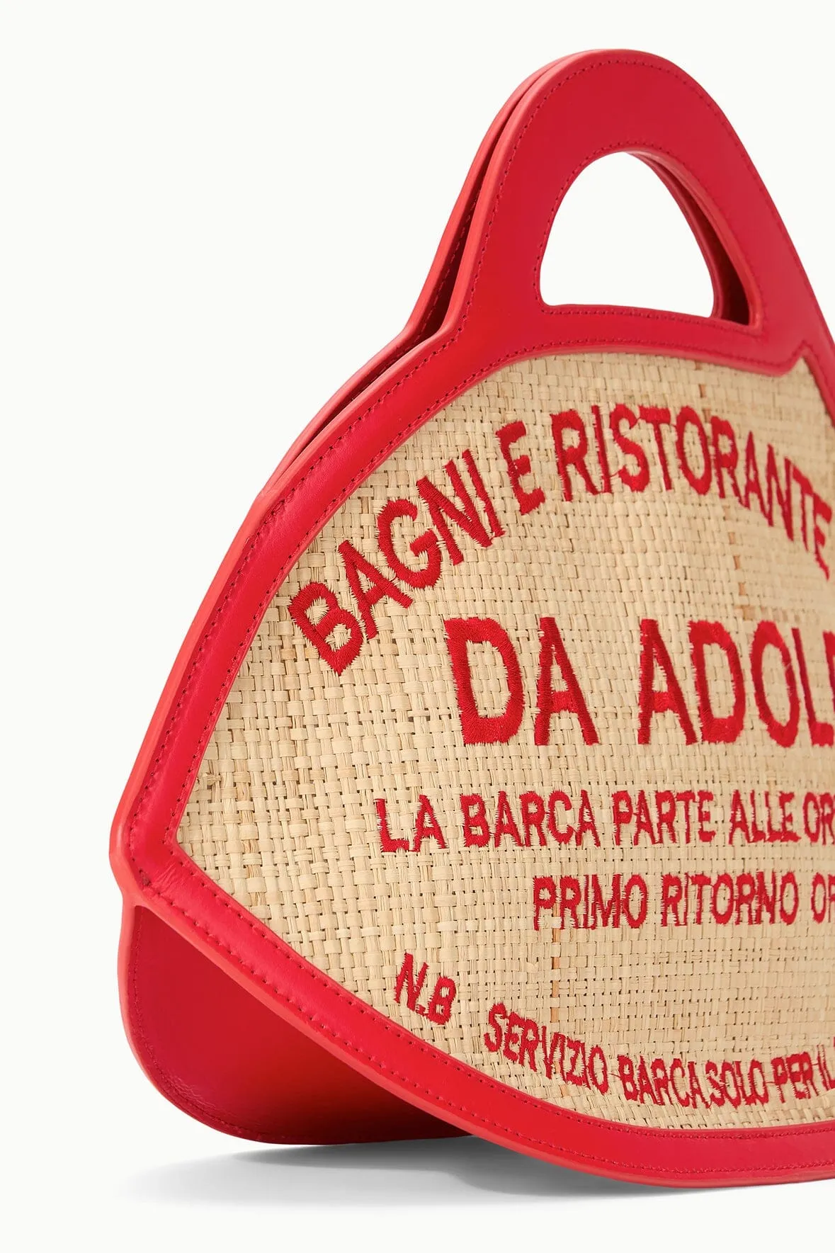 CLEO FISH BAG X DA ADOLFO | NATURAL sold by STAUD product image thumbnail 3