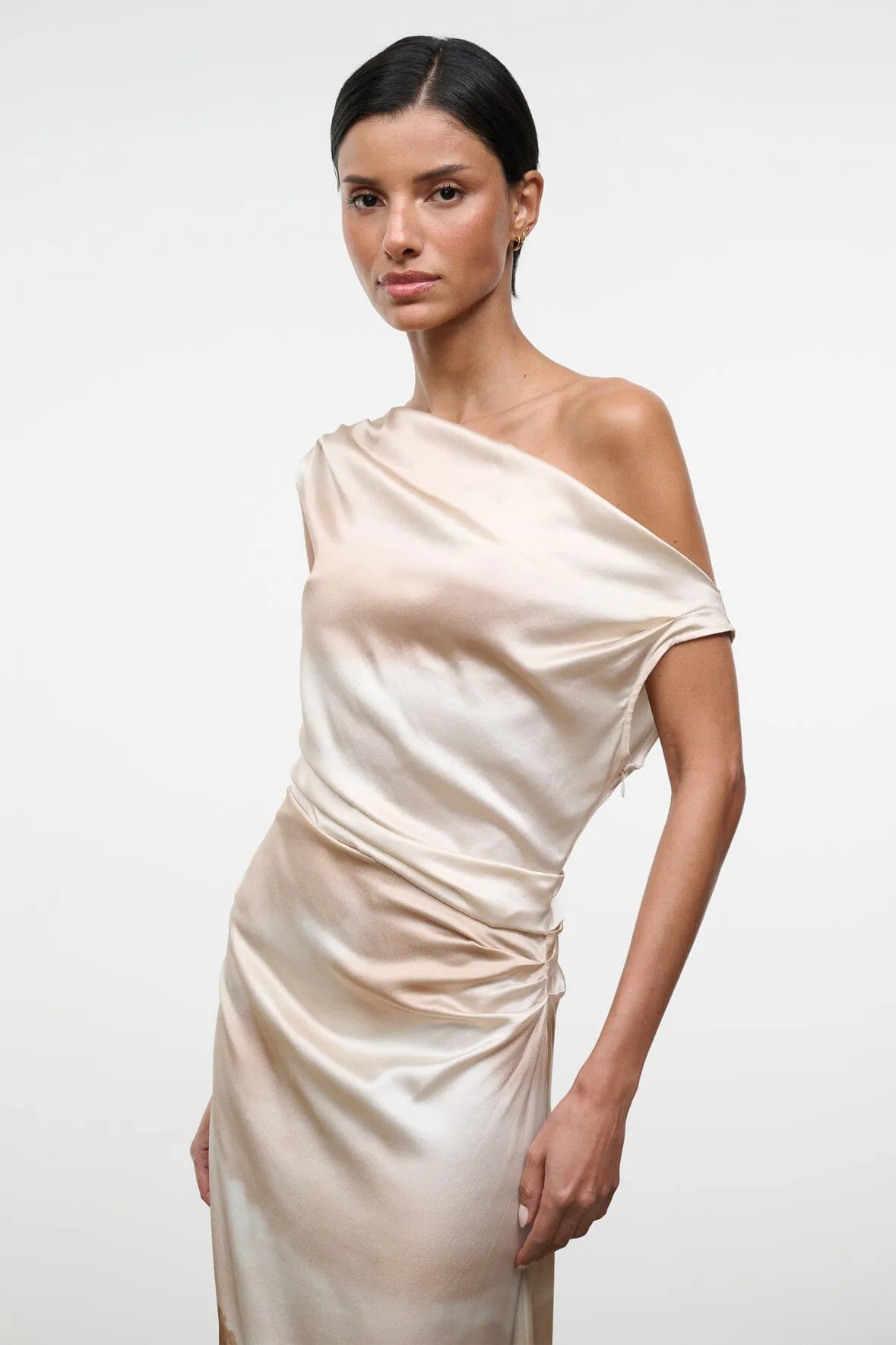 PHARE SILK MAXI DRESS | CLIFFSIDE sold by STAUD product image thumbnail 3