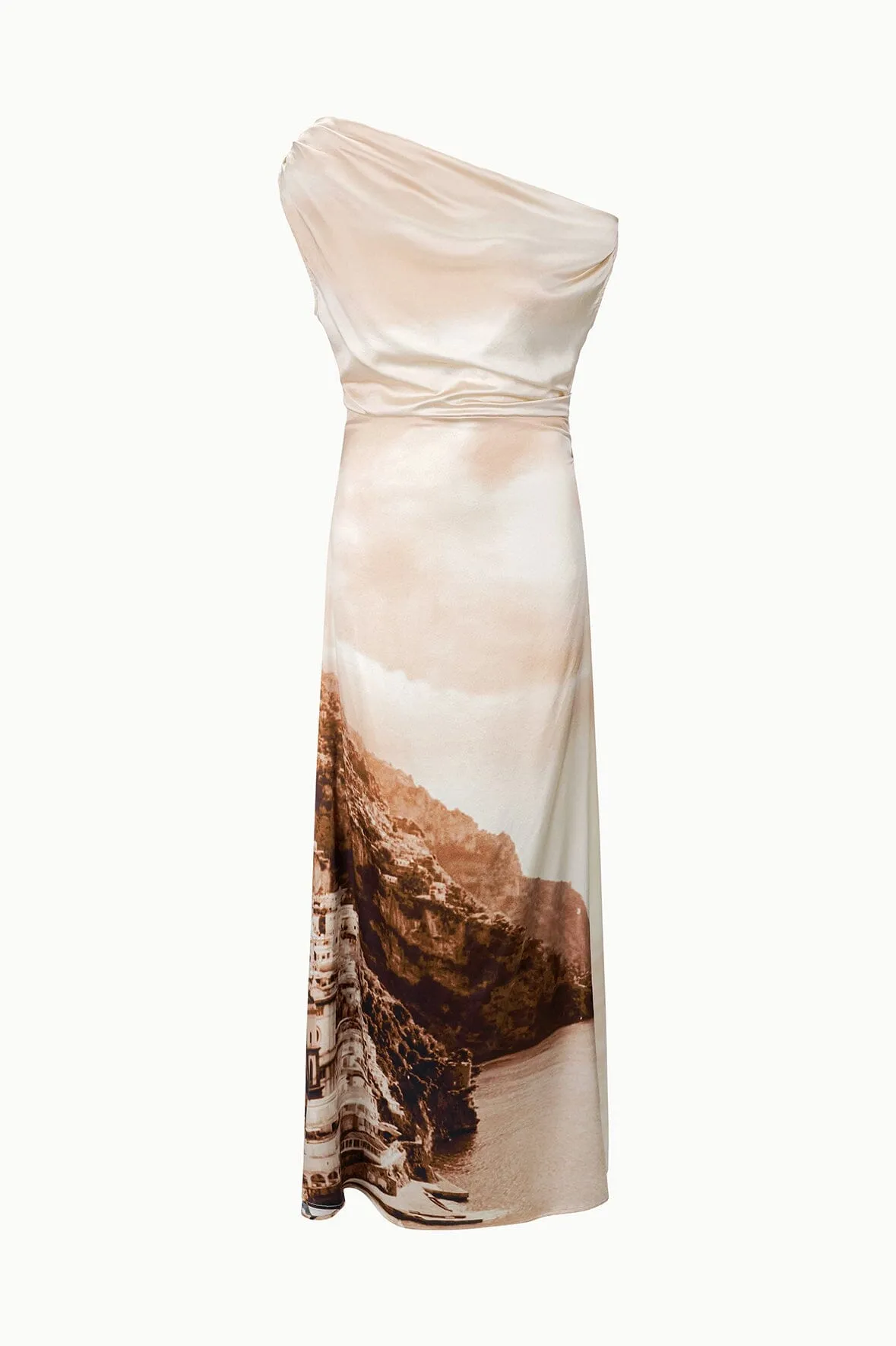 PHARE SILK MAXI DRESS | CLIFFSIDE sold by STAUD product image thumbnail 5
