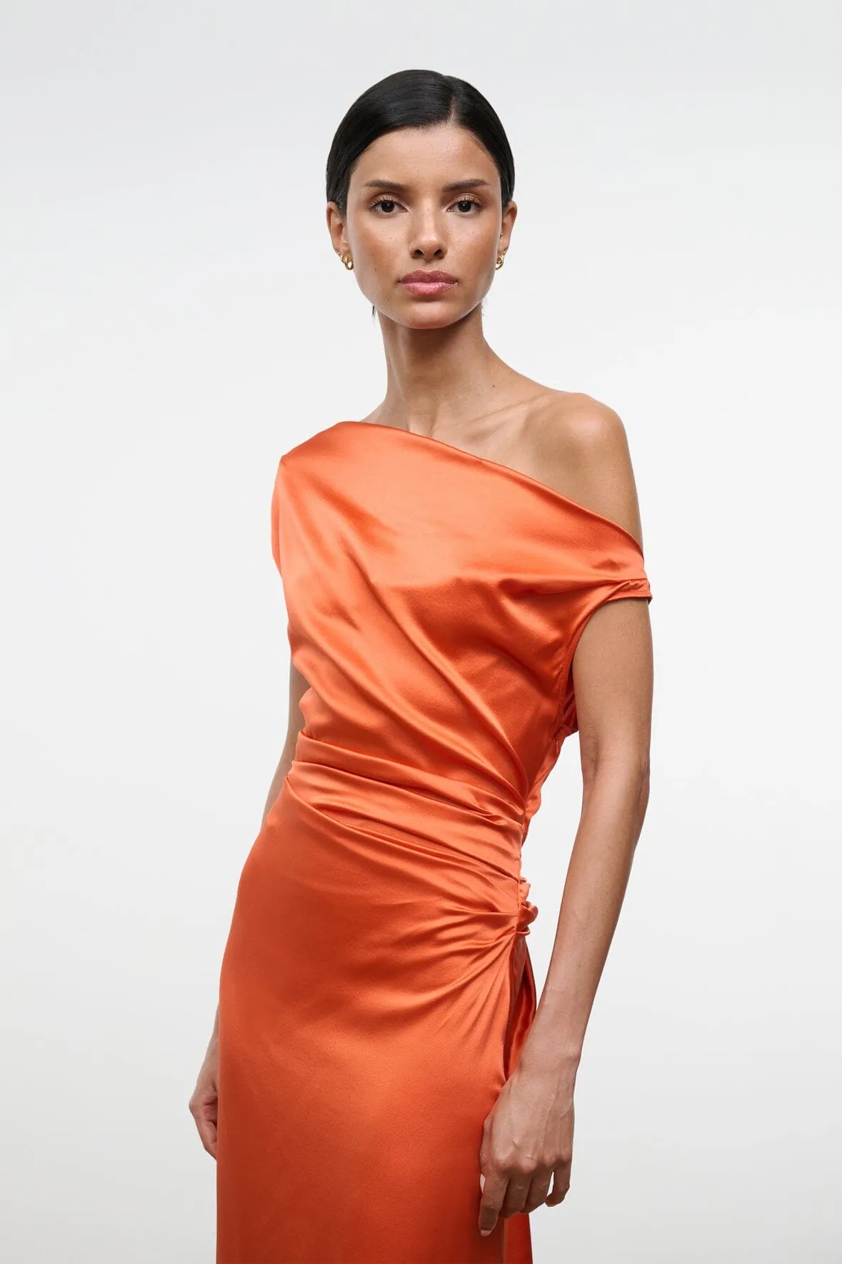 Phare Silk Maxi Dress | Koi sold by STAUD product image thumbnail 2