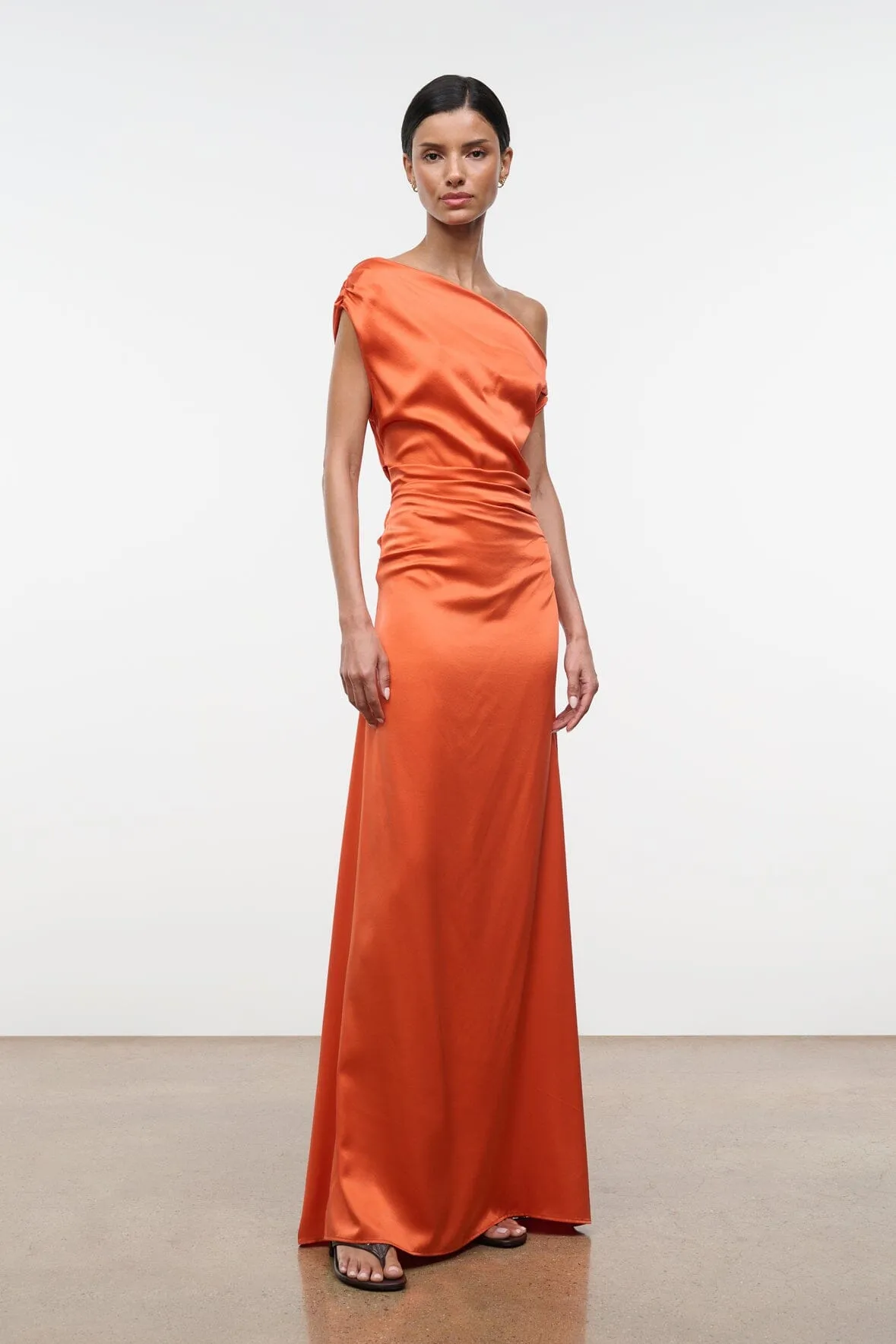 Phare Silk Maxi Dress | Koi sold by STAUD