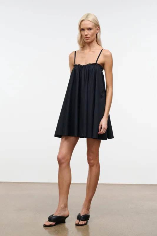 CECILY MINI DRESS | BLACK made by STAUD