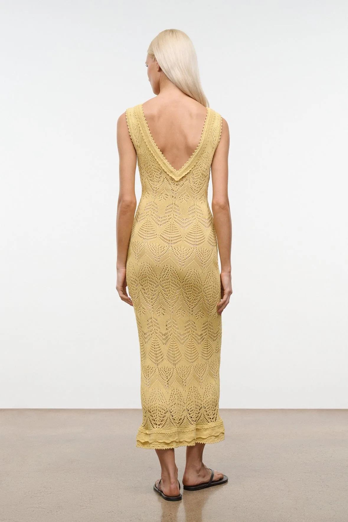 ROAN DRESS | BUTTER sold by STAUD product image thumbnail 3