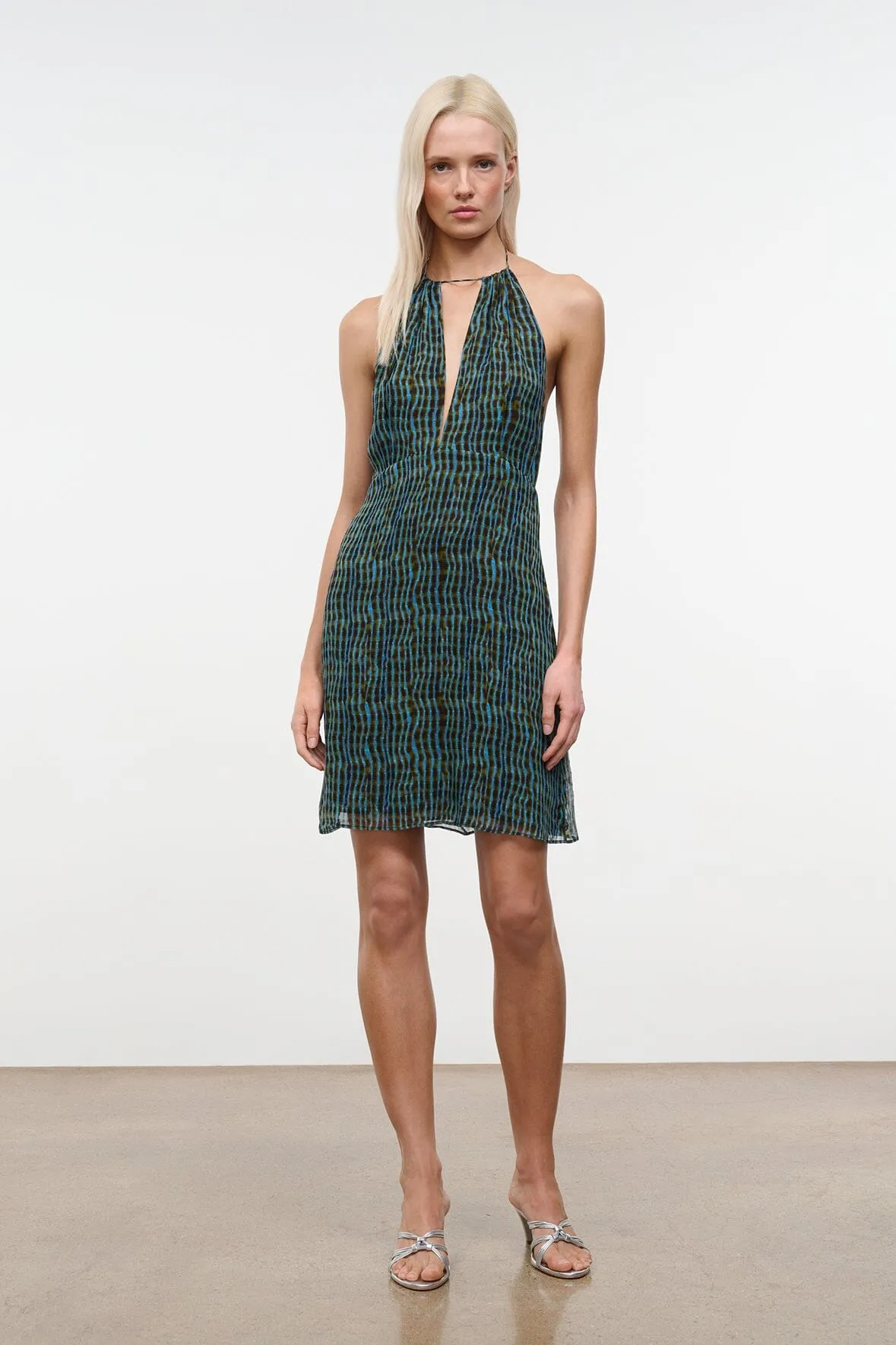 TALI DRESS | TIDAL SHELL sold by STAUD