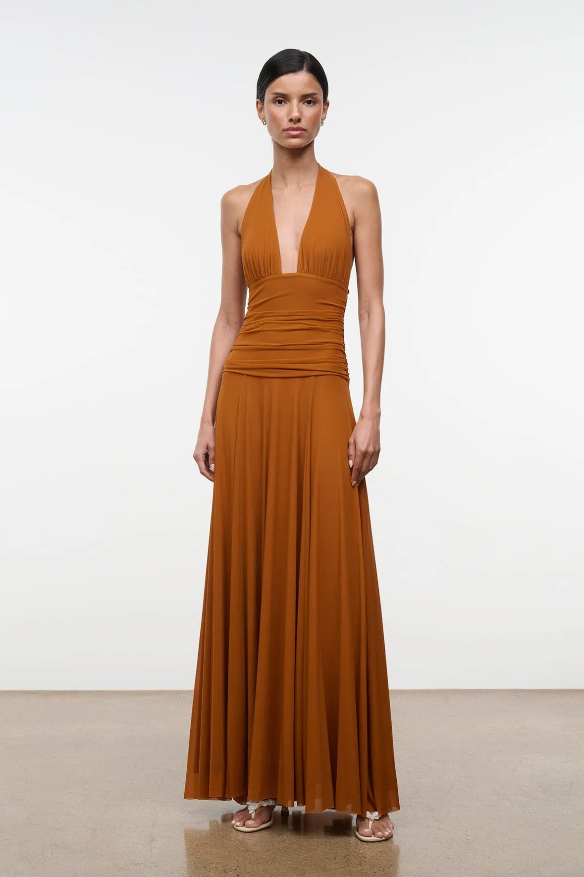 ALESSANDRA DRESS | COCOA BUTTER sold by STAUD product image thumbnail 5