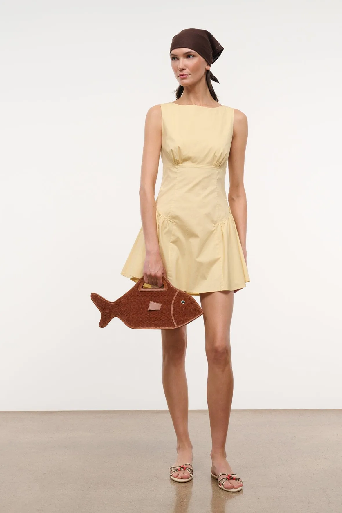 GWEN MINI DRESS | BUTTER sold by STAUD product image thumbnail 5