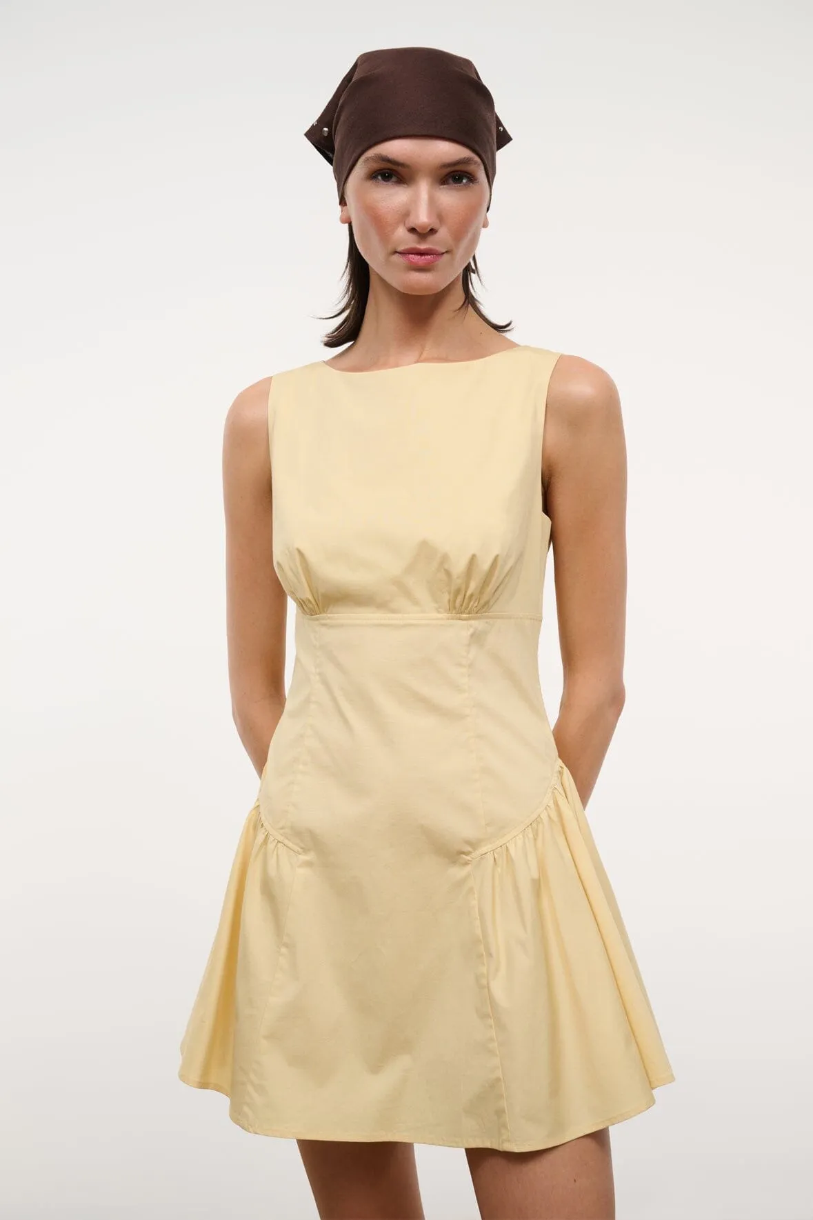 GWEN MINI DRESS | BUTTER sold by STAUD product image thumbnail 4