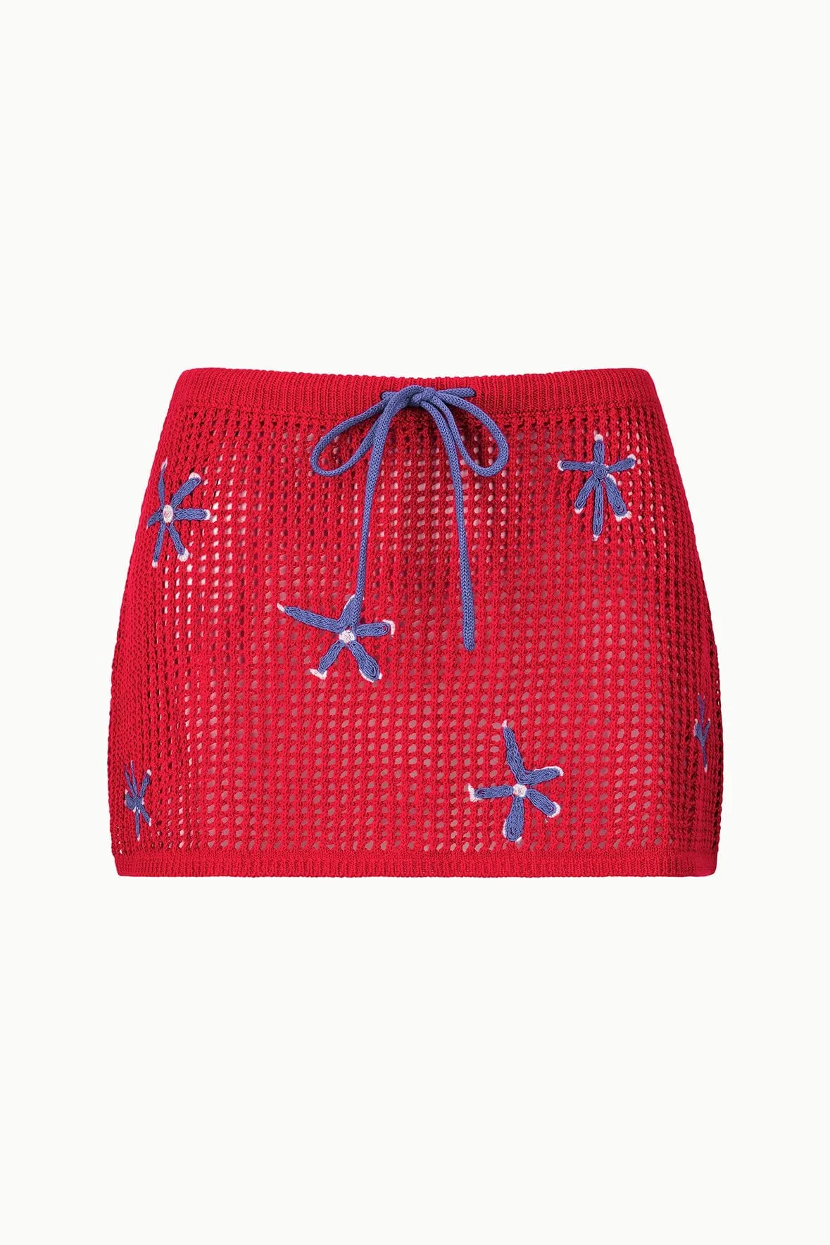 ZYA MINI SKIRT | PAINTED FOULARD sold by STAUD product image thumbnail 5