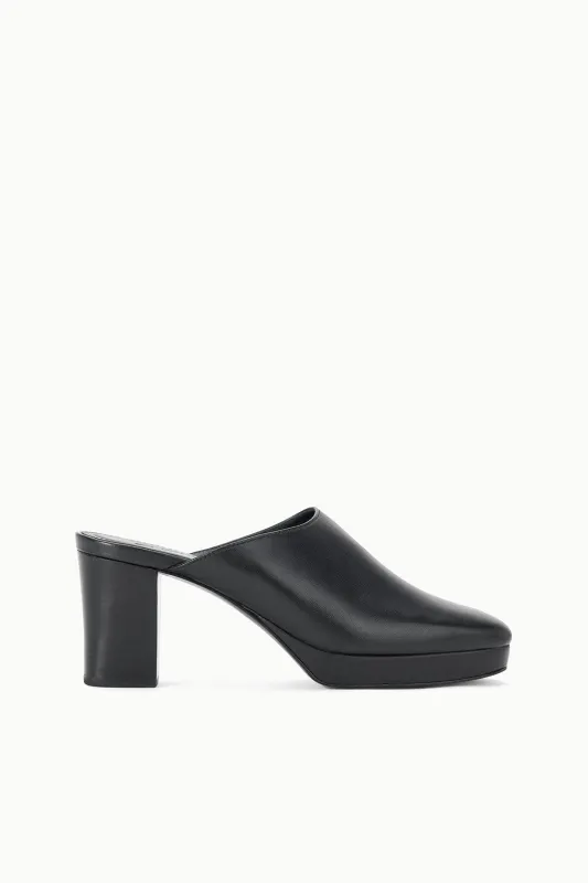 MONICA MULE | BLACK made by STAUD