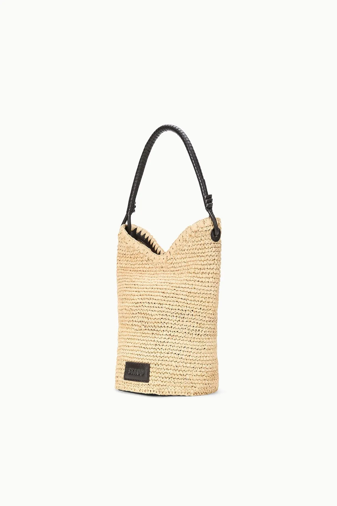 LANI RAFFIA BUCKET BAG | NATURAL sold by STAUD product image thumbnail 2