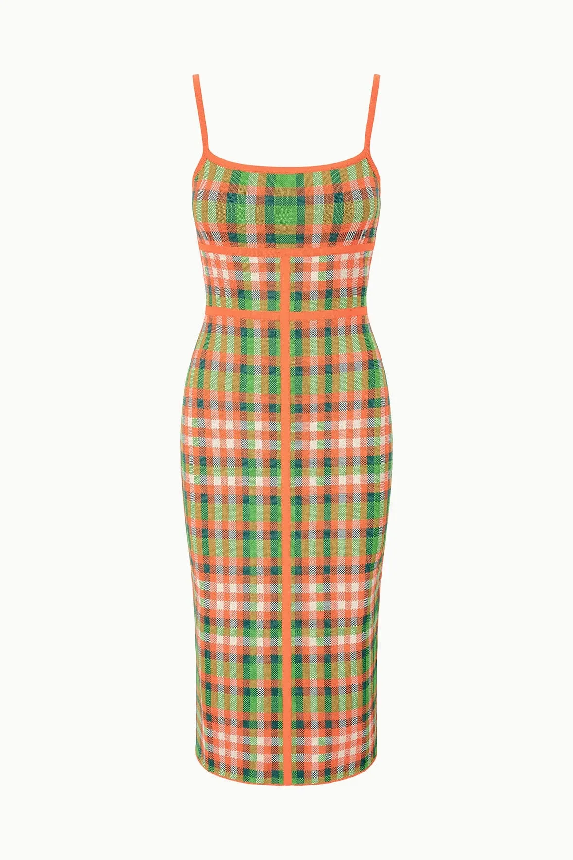 LYRA DRESS | VILLA PLAID sold by STAUD product image thumbnail 5