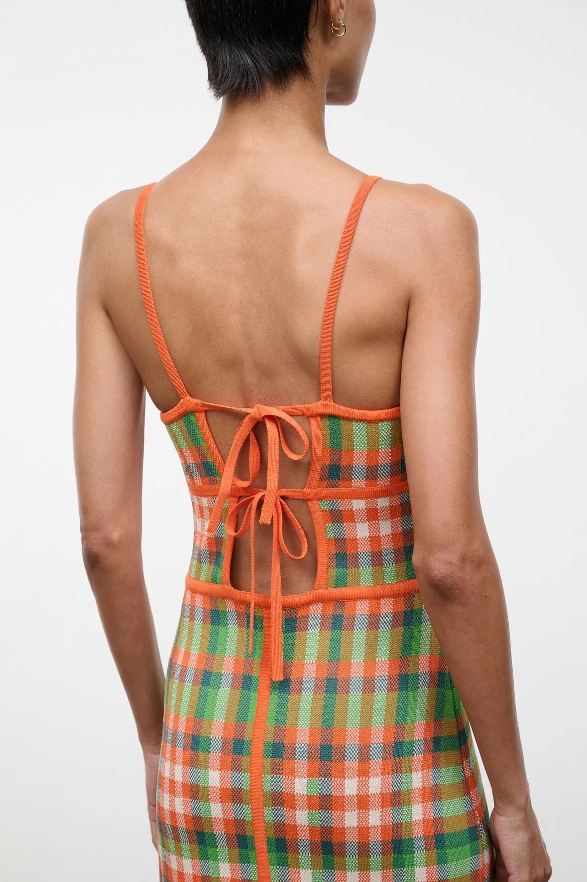 LYRA DRESS | VILLA PLAID sold by STAUD product image thumbnail 2