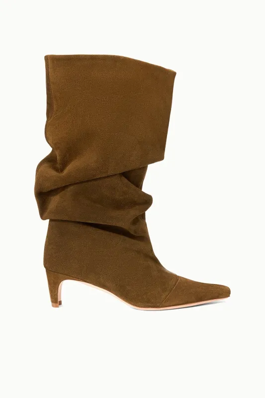 WALLY SLOUCH BOOT | CIGAR made by STAUD