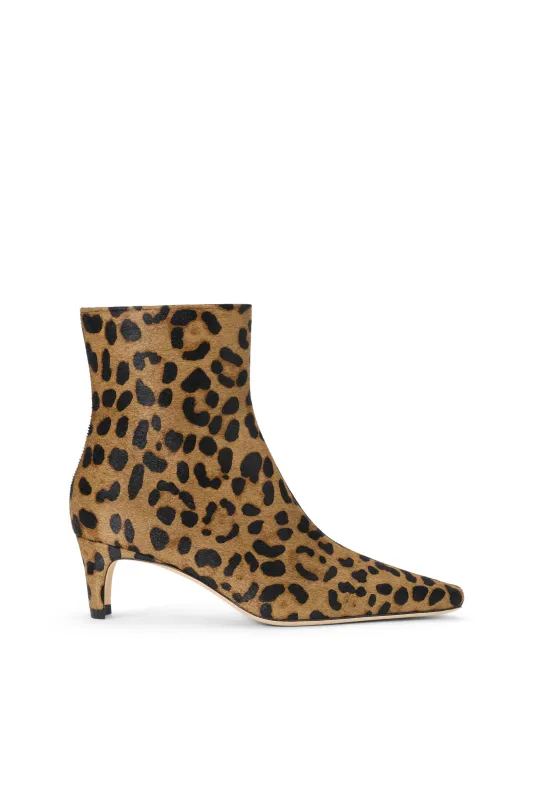 WALLY ANKLE BOOT | CHEETAH made by STAUD