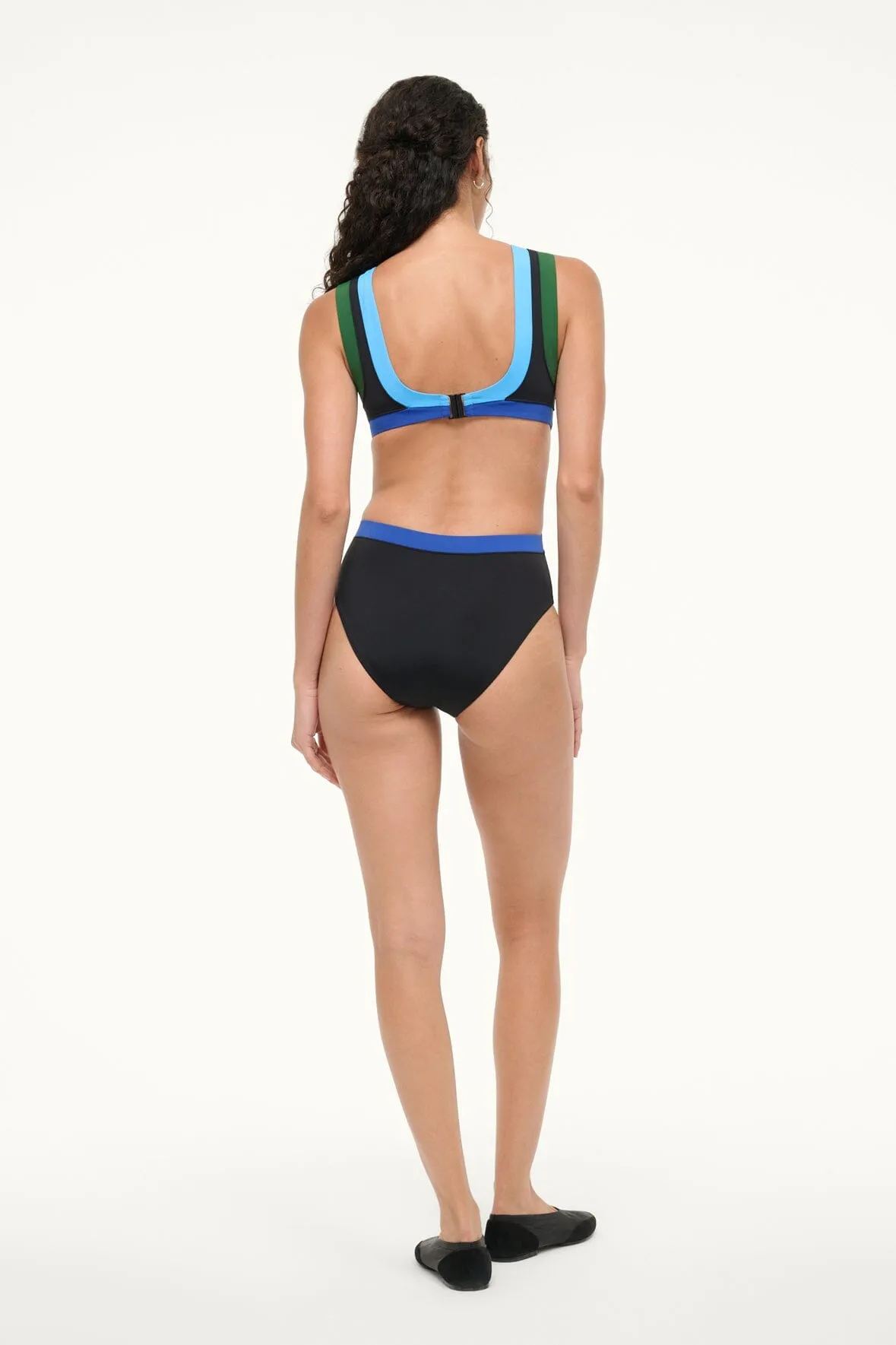 DOLCE ONE PIECE | BLACK COLORBLOCK sold by STAUD product image thumbnail 2