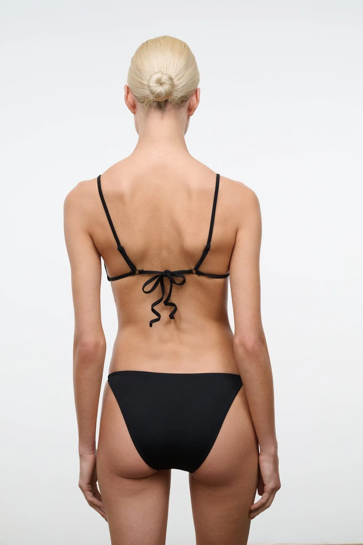 SISLEY STRING BIKINI BOTTOM | BLACK sold by STAUD product image thumbnail 4