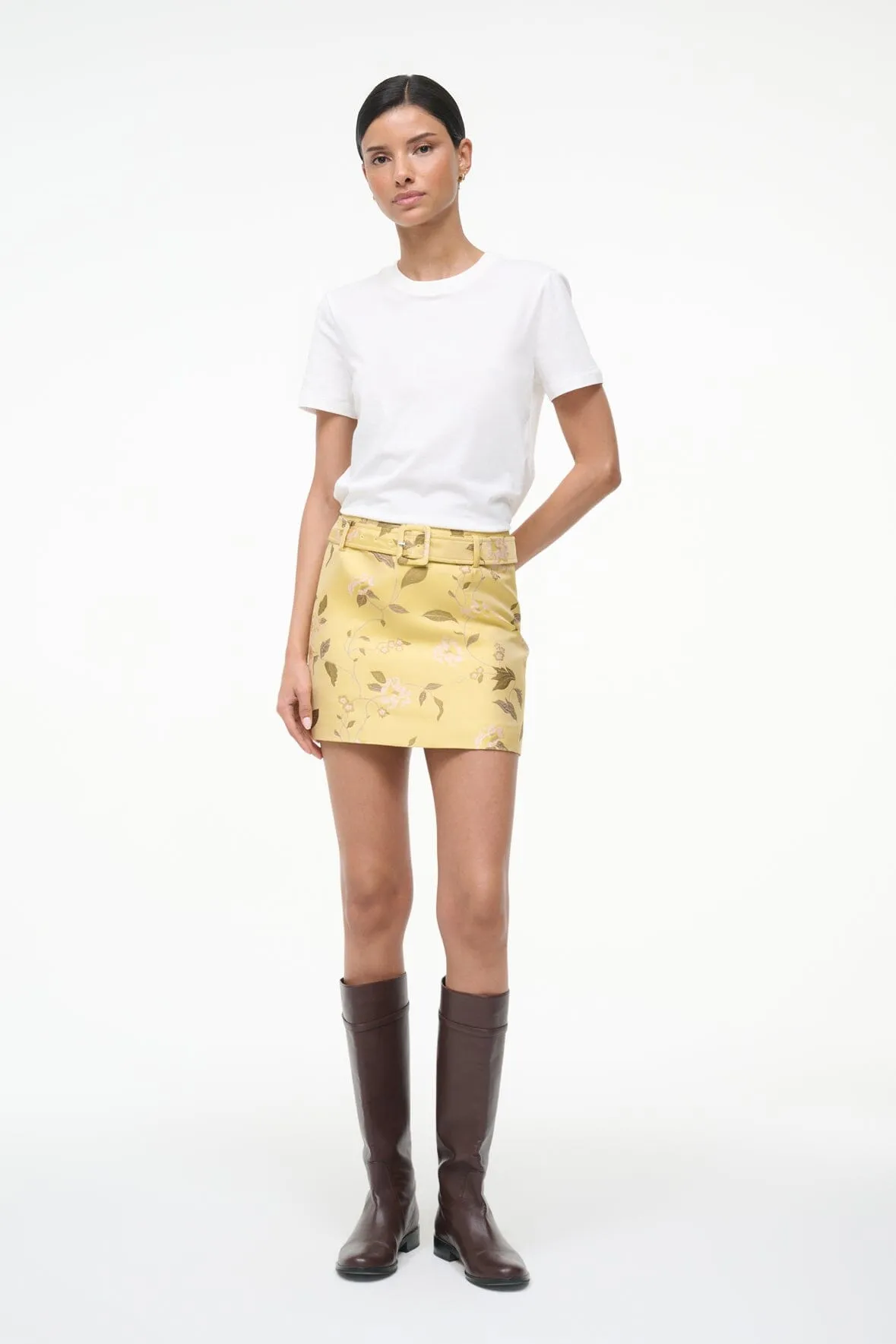 REESE SKIRT | WILDFLOWERS sold by STAUD product image thumbnail 4