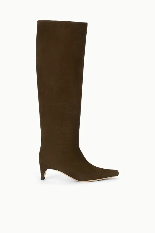 WALLY BOOT | TRUFFLE SUEDE made by STAUD