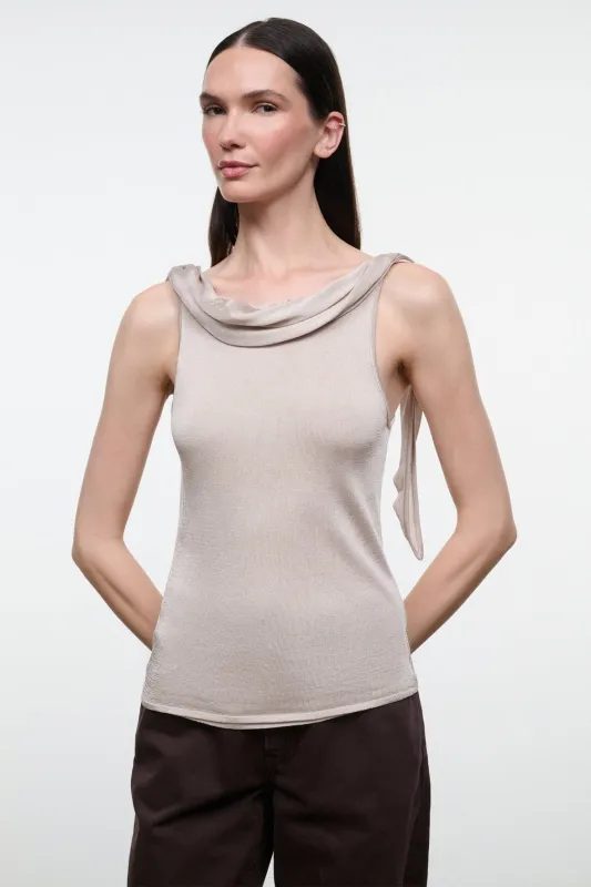 LIANA TOP | CHAMPAGNE made by STAUD