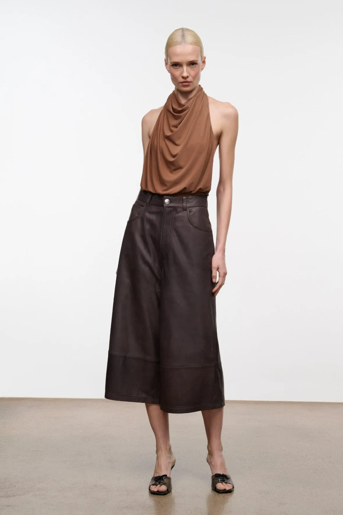MONAY BODYSUIT | CIGAR sold by STAUD product image thumbnail 3