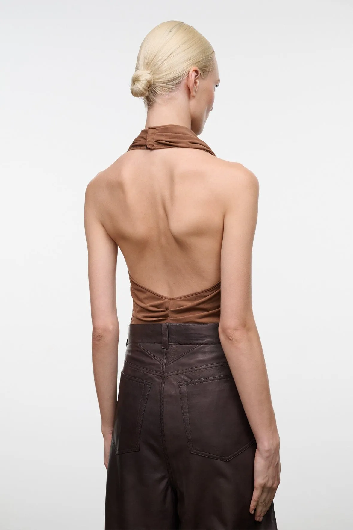 MONAY BODYSUIT | CIGAR sold by STAUD product image thumbnail 2