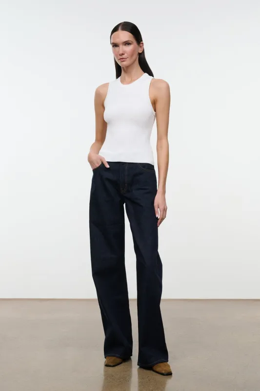 DEAN JEAN | INDIGO made by STAUD