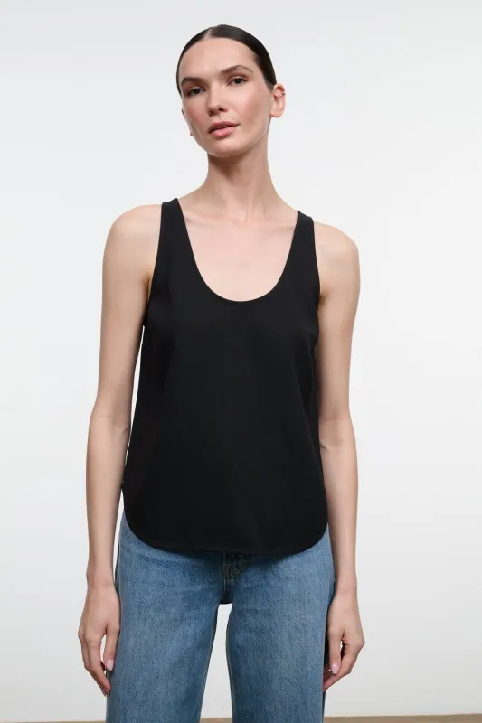 Yves Tank | Black made by STAUD
