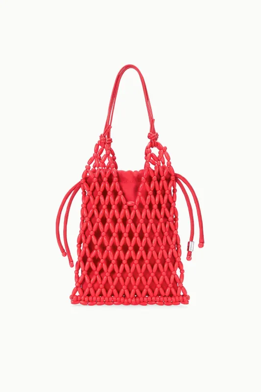 KARLA BAG | RED ROSE made by STAUD