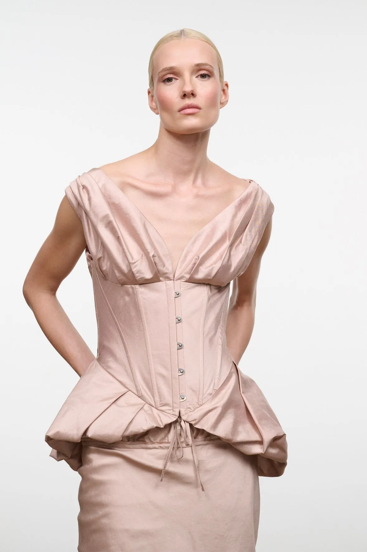 FABIANNE SILK TOP | SANDROSE sold by STAUD product image thumbnail 5