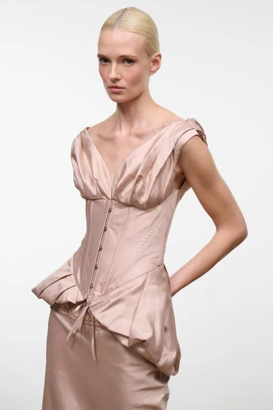 FABIANNE SILK TOP | SANDROSE made by STAUD