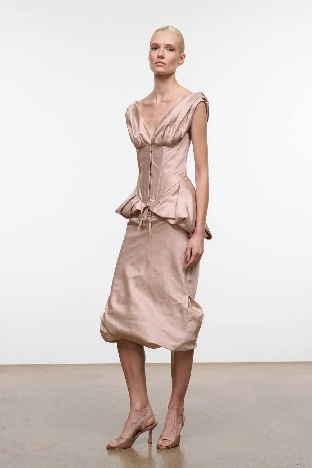 FABIANNE SILK TOP | SANDROSE sold by STAUD product image thumbnail 2