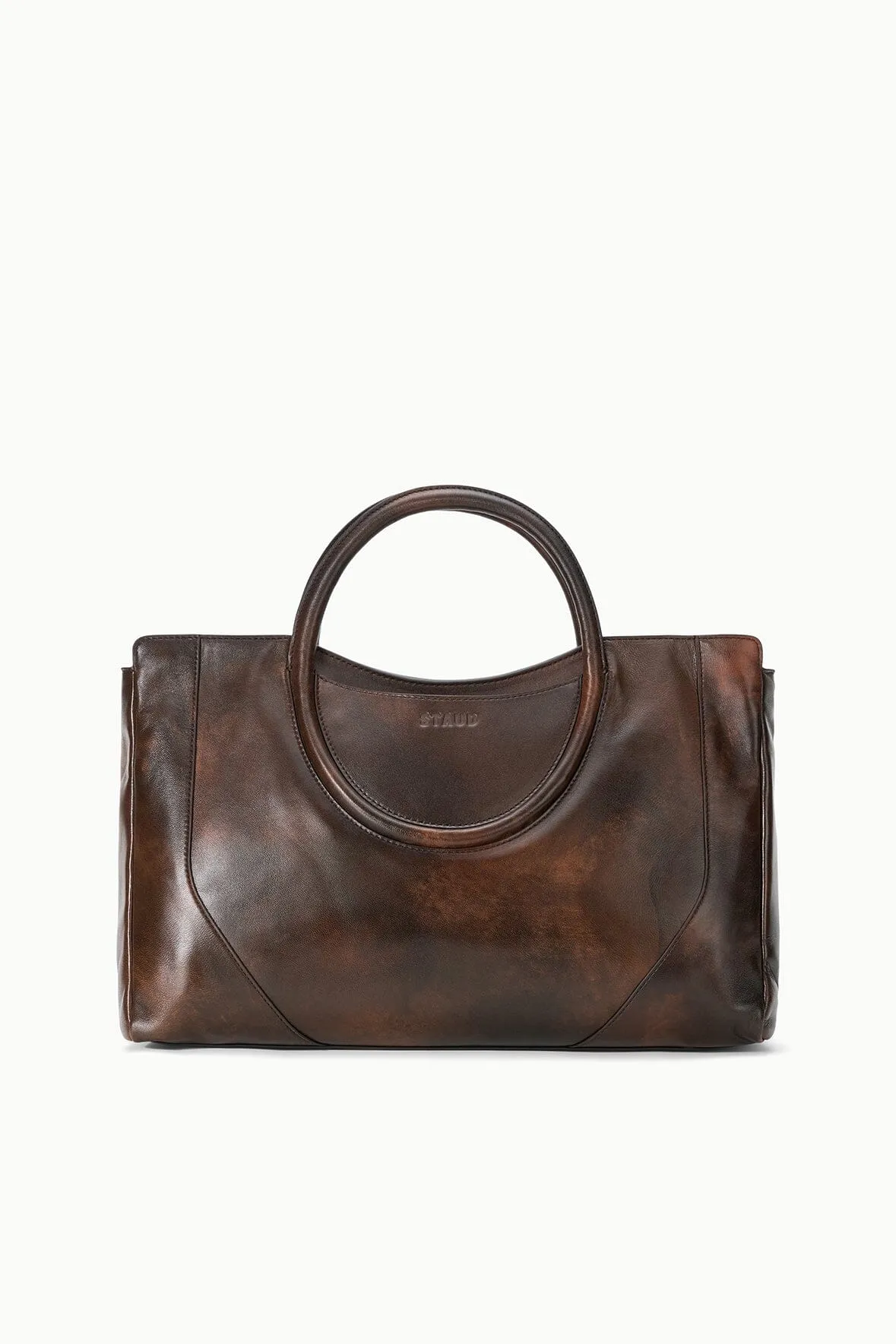 MAUDE SATCHEL | ESPRESSO DISTRESSED sold by STAUD product image thumbnail 2