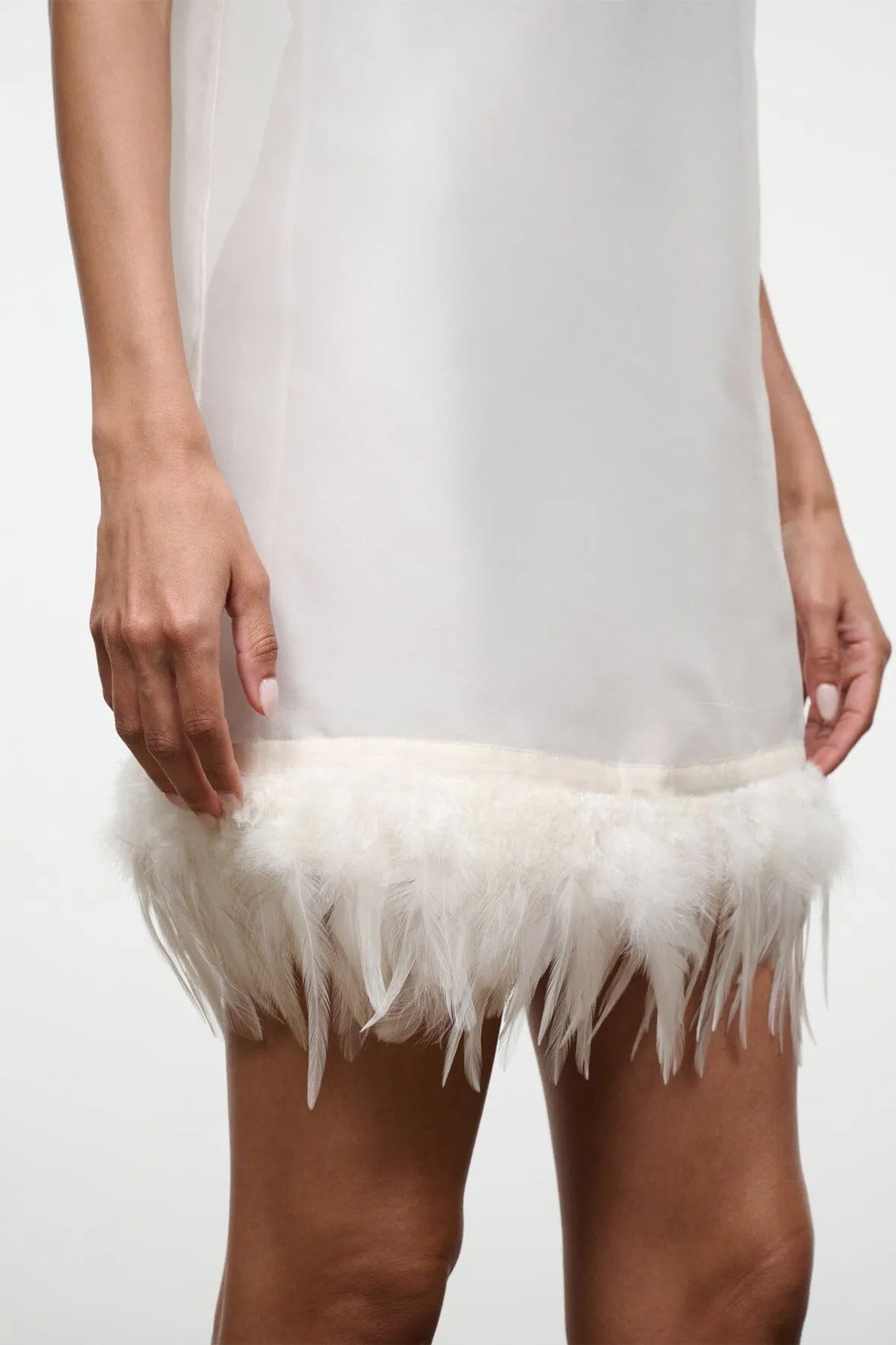 ALBEE MINI DRESS | IVORY sold by STAUD product image thumbnail 5