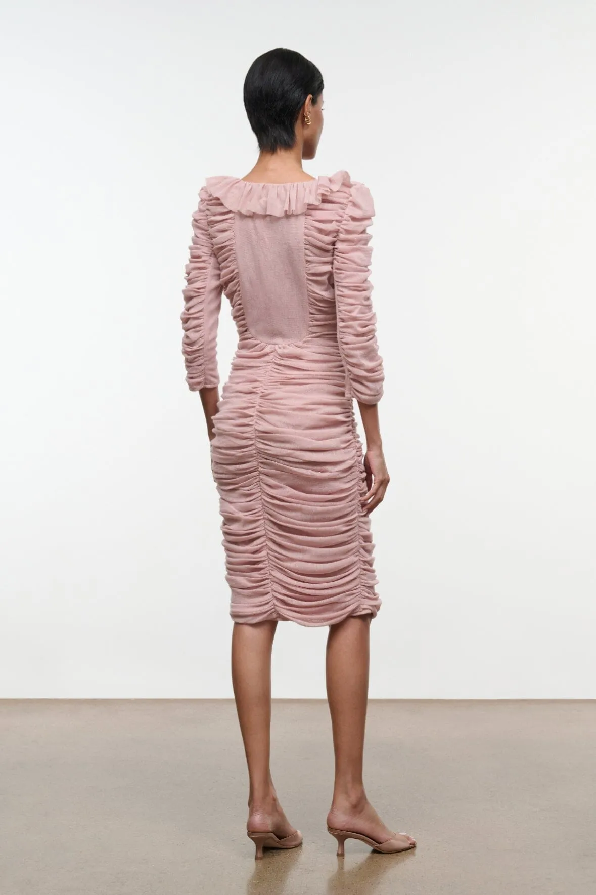 GRETTA DRESS | SANDROSE sold by STAUD product image thumbnail 4