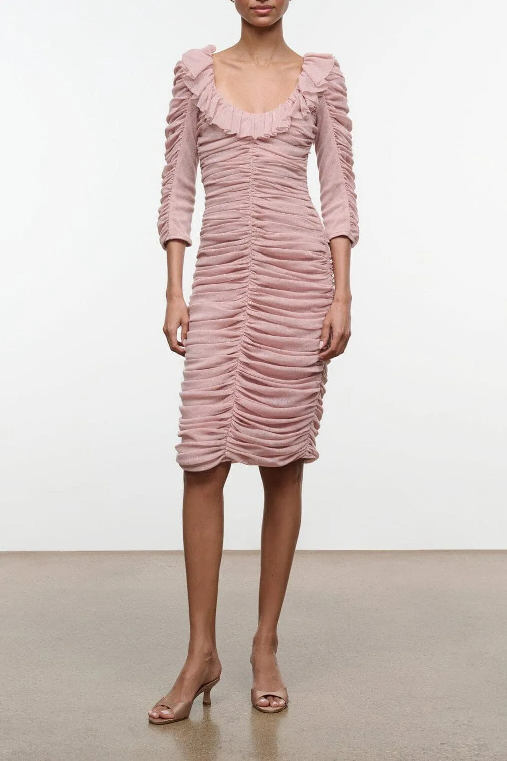GRETTA DRESS | SANDROSE sold by STAUD product image thumbnail 5