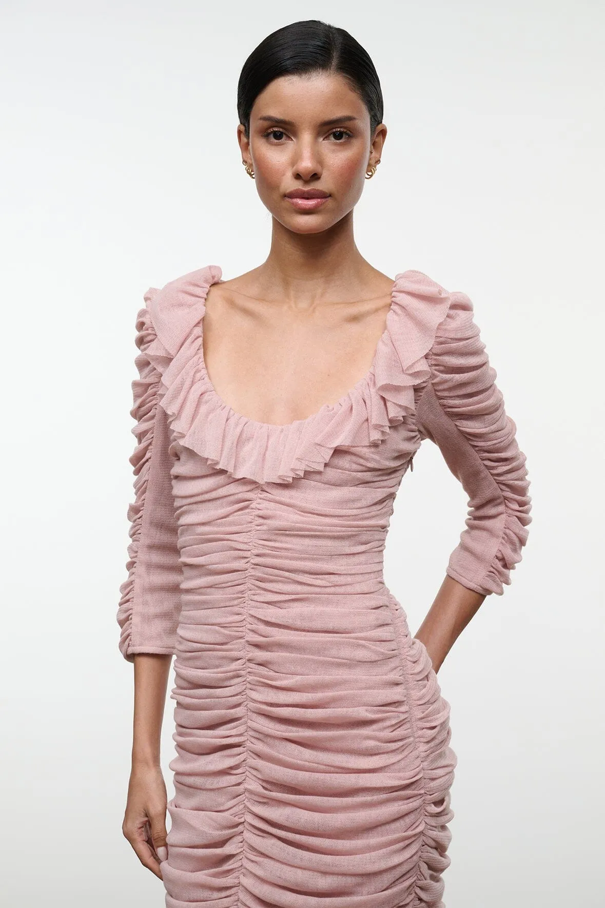 GRETTA DRESS | SANDROSE sold by STAUD product image thumbnail 3