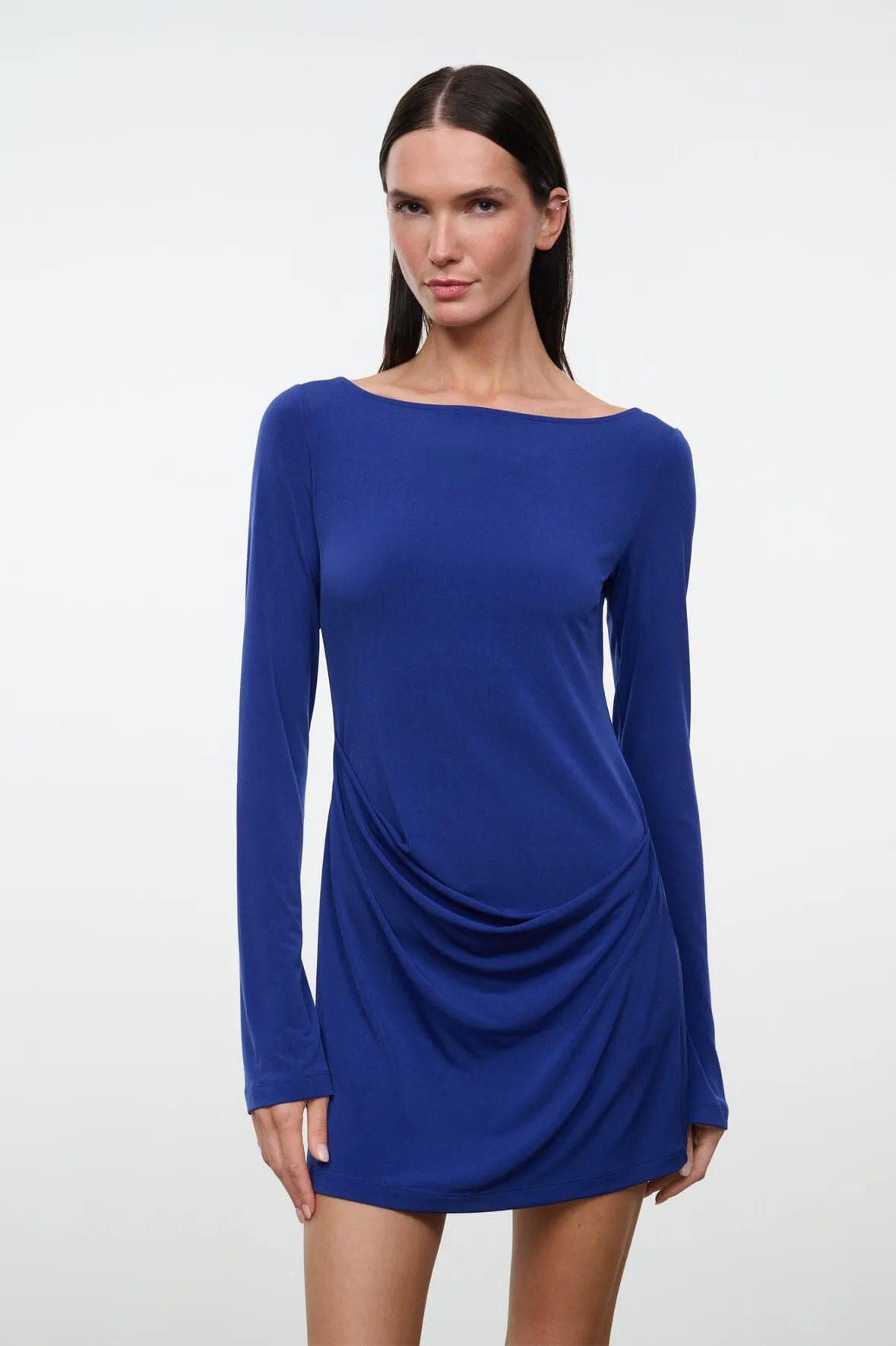 BLAKELY DRESS | MIDNIGHT sold by STAUD product image thumbnail 2