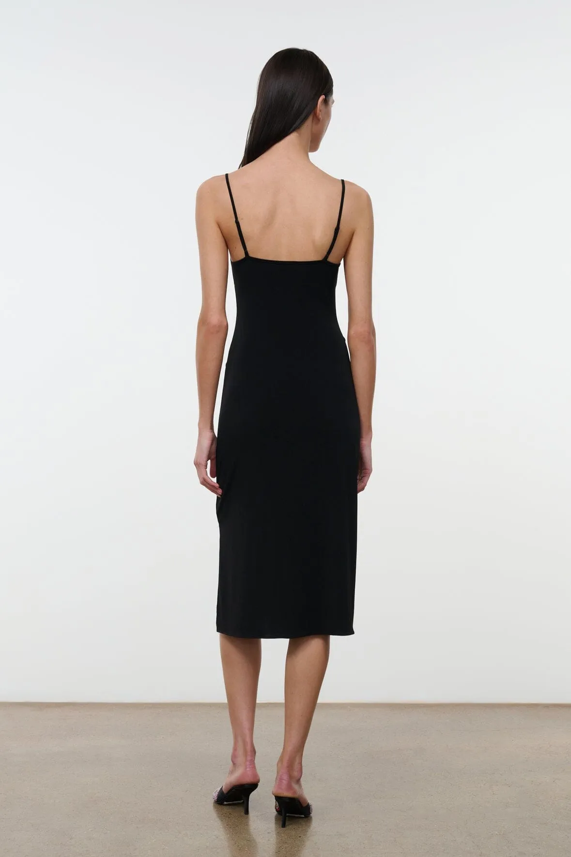 ASHE DRESS | BLACK sold by STAUD product image thumbnail 3