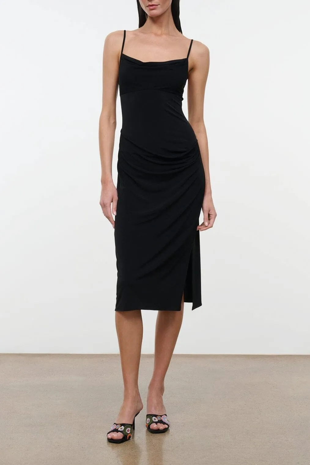 ASHE DRESS | BLACK sold by STAUD product image thumbnail 5