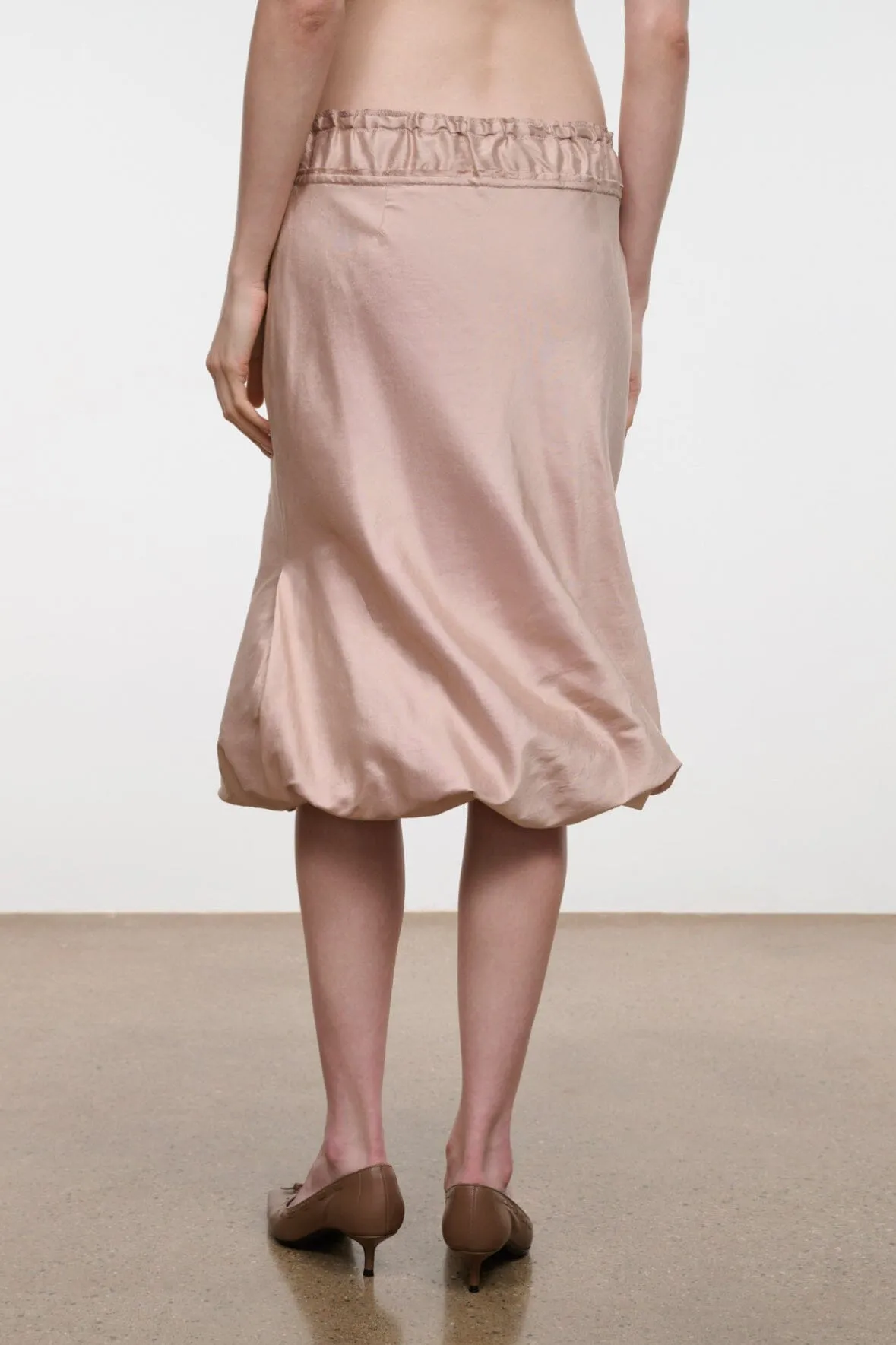 ODETTE SILK SKIRT | SANDROSE sold by STAUD product image thumbnail 4